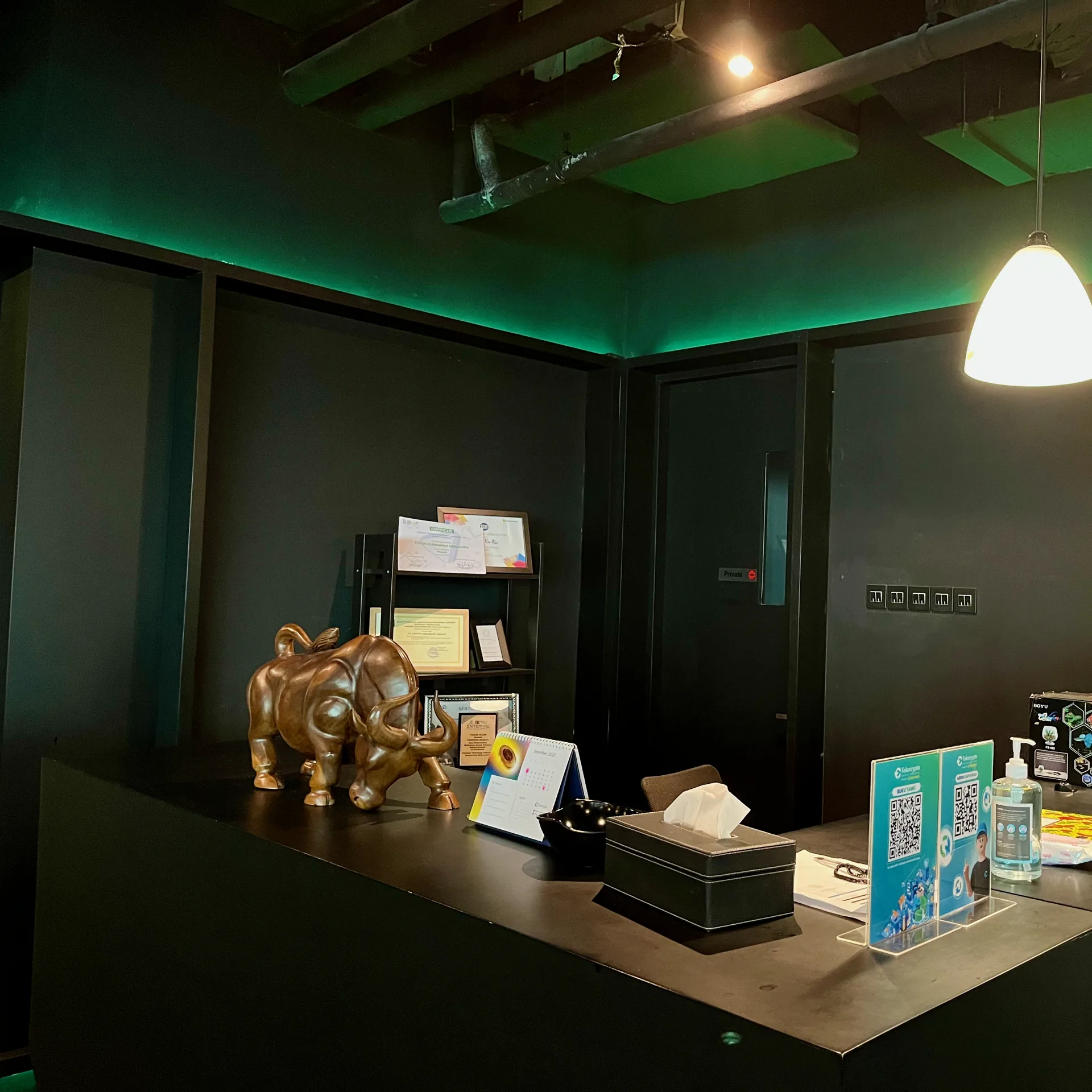 Area resepsionis Prime Office